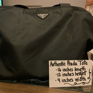 Authentic Prada Tote Bag
